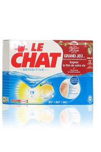 Détergent à lessive - Le Chat Sensitive - Tablettes